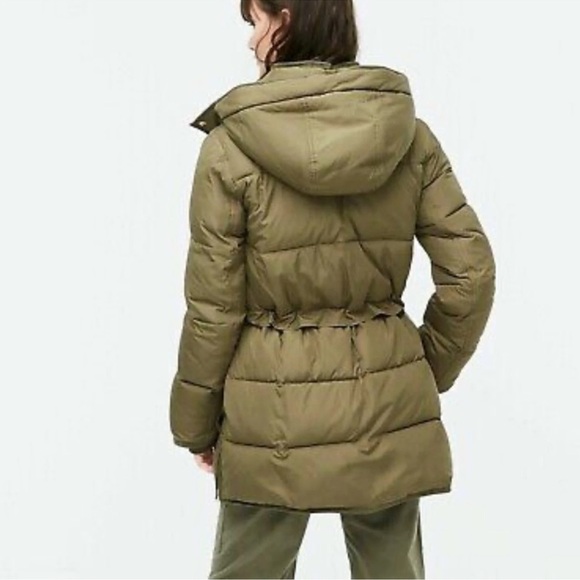 JCrew Sz LP Chateau Puffer Jacket with PrimaLoft - Picture 4 of 9